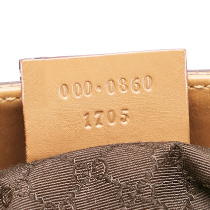 Gucci Web Leather Tote (SHG-35108)