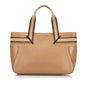 Gucci Web Leather Tote (SHG-35108)