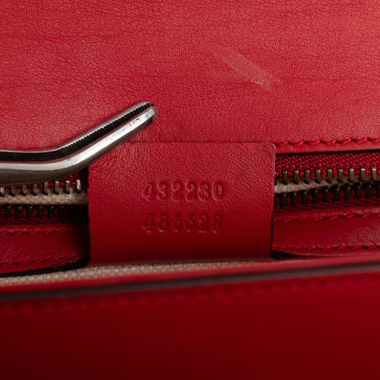 Gucci Web Peony Shoulder Bag (SHG-SqJUEA)
