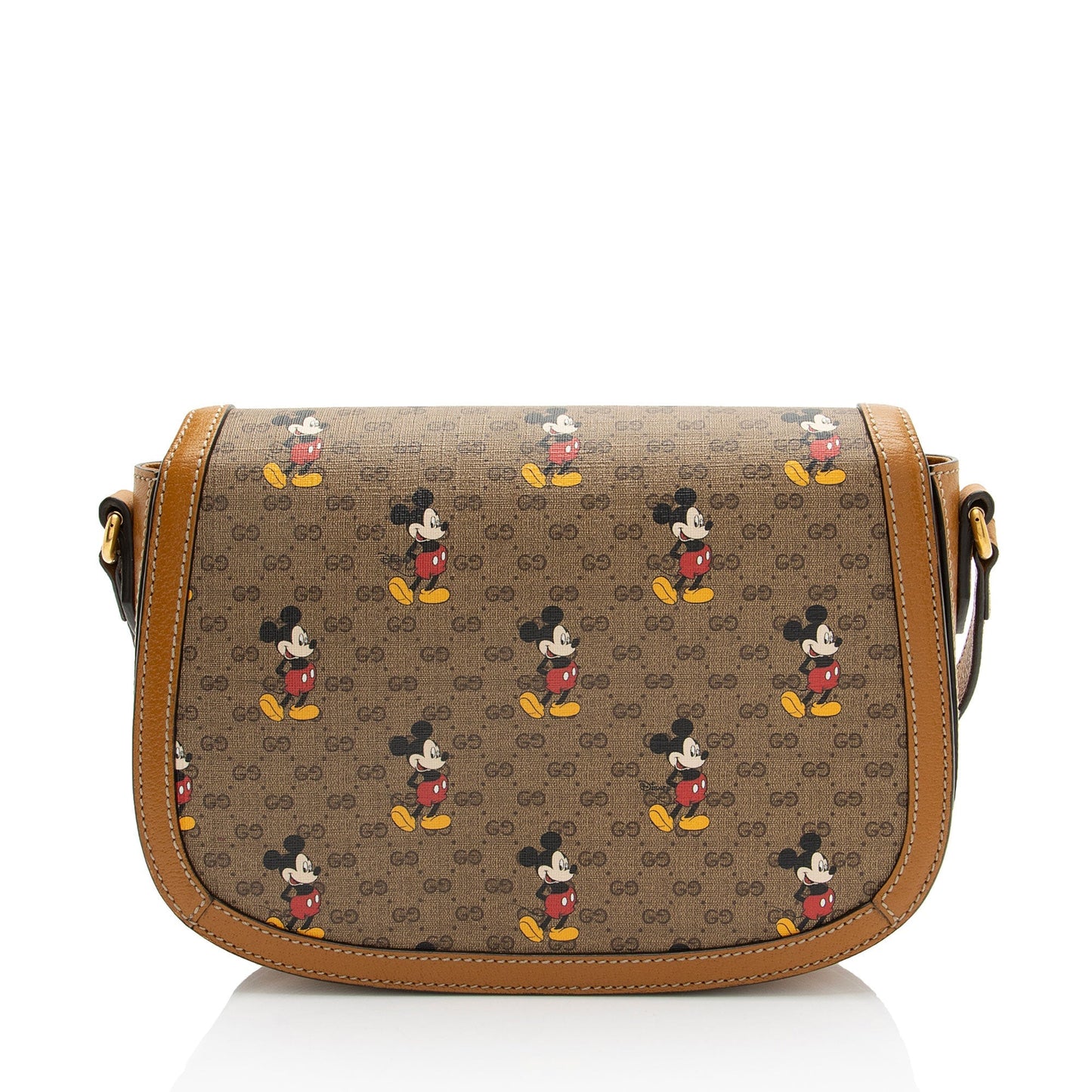 Gucci x Disney Micro GG Canvas Mickey Mouse Small Flap Shoulder Bag