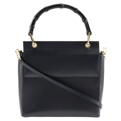 Gucci Bamboo Leather 2way Shoulder Bag