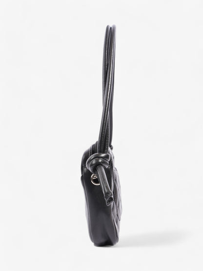 Chanel Cambon Shoulder Bag Black Lambskin Leather