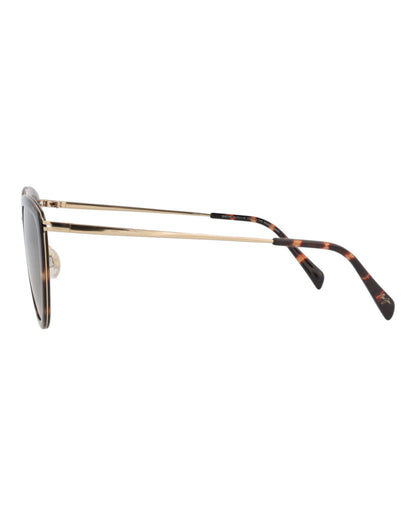 Maui Jim Unisex Cat Eye Tortoise Gold Bronze Fashion Designer Eyewear