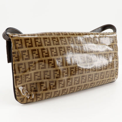 Fendi Mamma Baguette Vinyl Shoulder Bag
