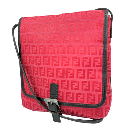Fendi Zucca Canvas Shoulder Bag 8BT052