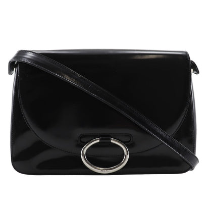 Prada One Shoulder Patent Leather Shoulder Bag