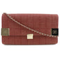 Chanel Cotton Canvas Chain Shoulder Bag