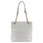 Chanel Caviar Skin Chain Tote Shoulder Bag