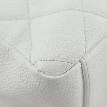Chanel Caviar Skin Chain Tote Shoulder Bag