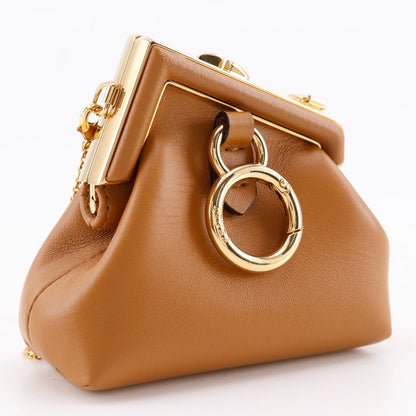 Fendi Nano First Leather 2way Shoulder Bag