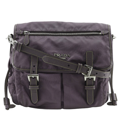 Prada BT0687 Nylon×Leather 2way Shoulder Bag