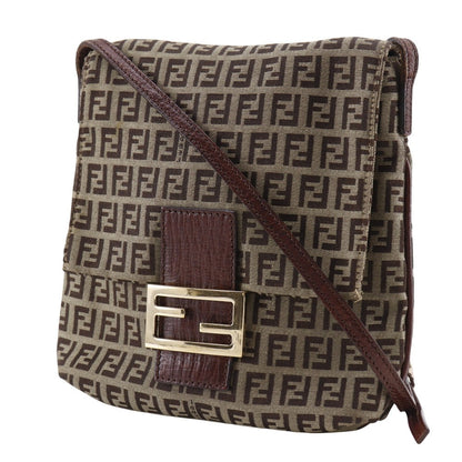 Fendi Zucchino Nylon Canvas Shoulder Bag