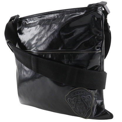 Gucci Crest Emblem PVC Shoulder Bag