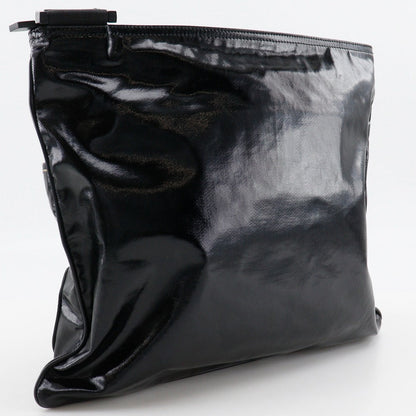 Gucci Crest Emblem PVC Shoulder Bag