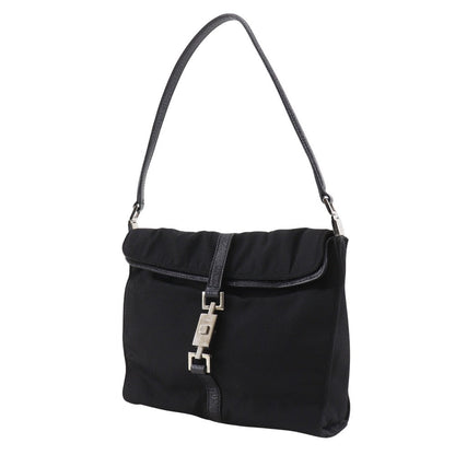 Gucci Jackie Nylon Canvas Shoulder Bag