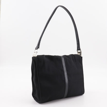 Gucci Jackie Nylon Canvas Shoulder Bag
