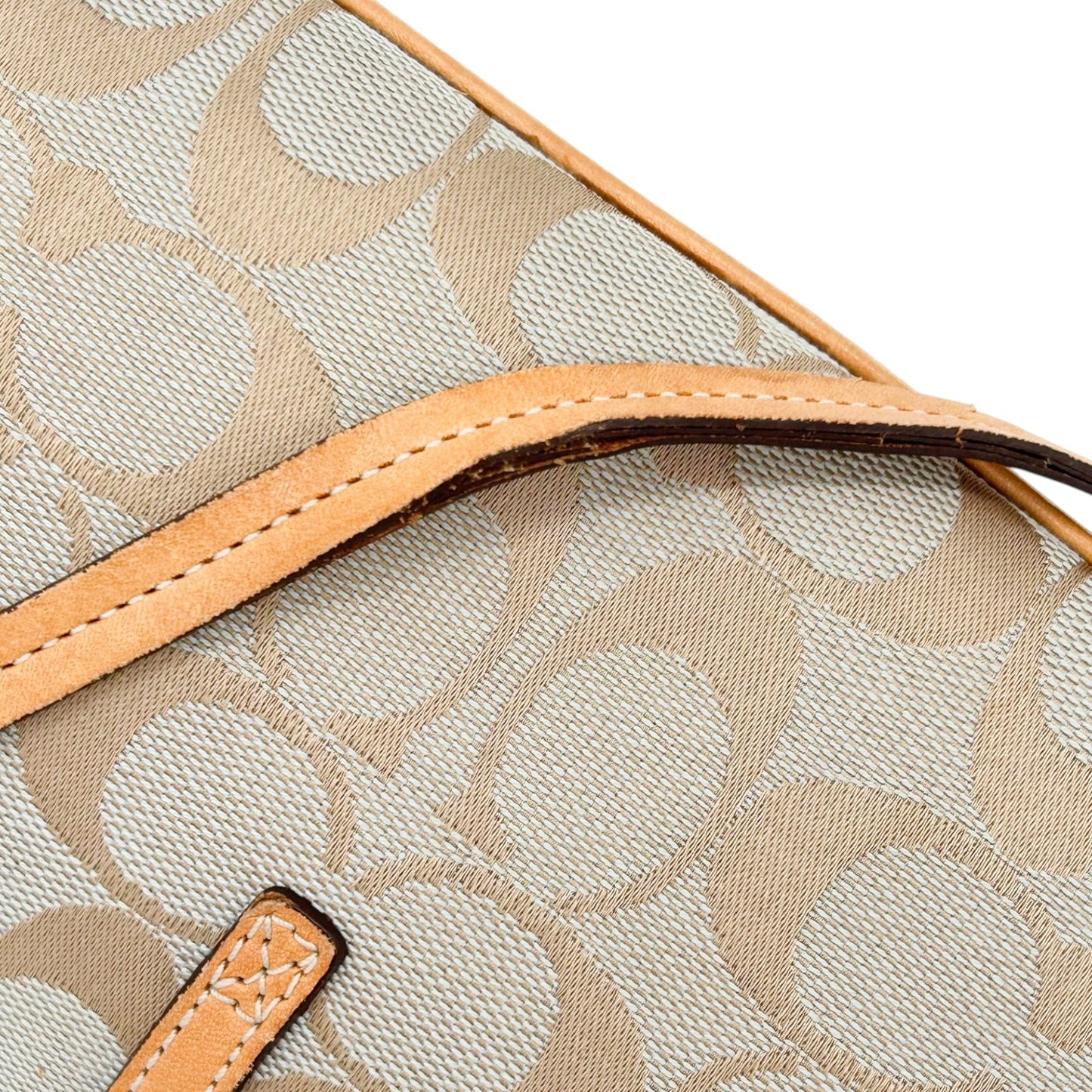 Coach Canvas Shoulder Bag