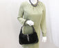 Gucci Black Suede Leather Jackie Hobo Shoulder Bag