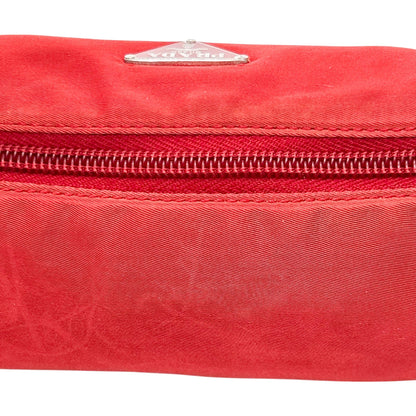 Prada Red Nylon Mini Shoulder Bag
