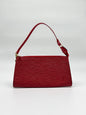 Louis Vuitton  Red Epi Leather Pochette Accessoires
