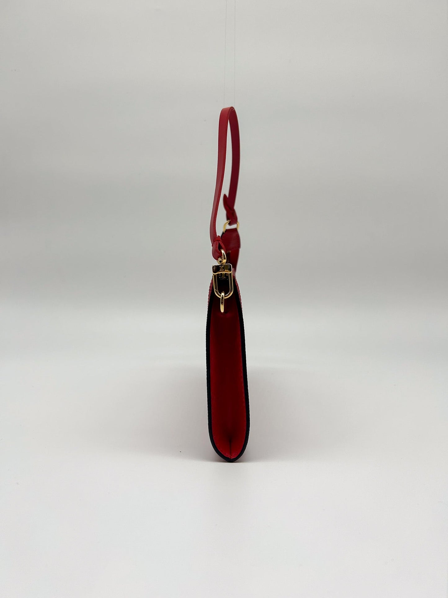 Louis Vuitton  Red Epi Leather Pochette Accessoires