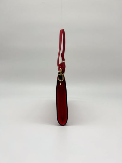 Louis Vuitton  Red Epi Leather Pochette Accessoires