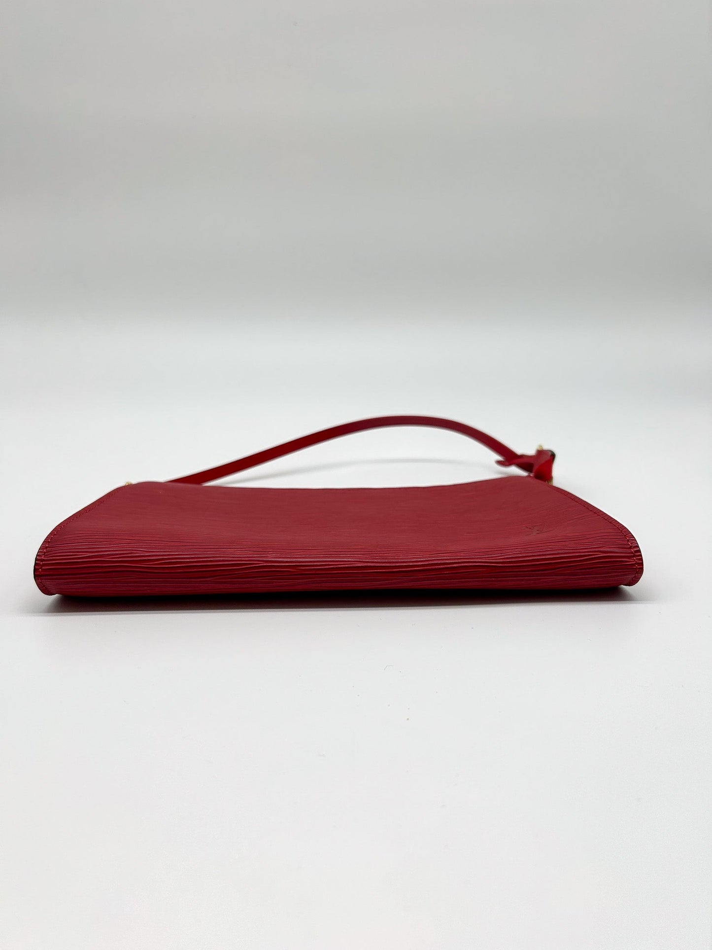 Louis Vuitton  Red Epi Leather Pochette Accessoires