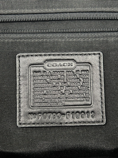 Coach Black Soho Flap Satchel Handbag