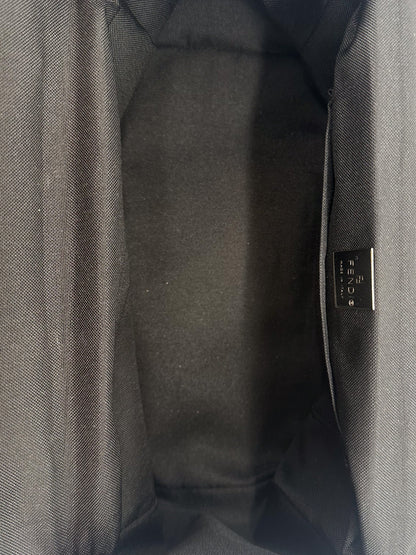 Fendi Navy Baguette Shoulder Bag