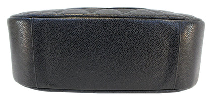 Chanel Shoulder Bag - CHANEL Sac Divers Caviar Large Handbag
