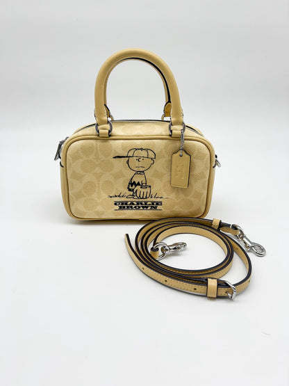 Coach x Peanuts Charlie Brown Mini Satchel