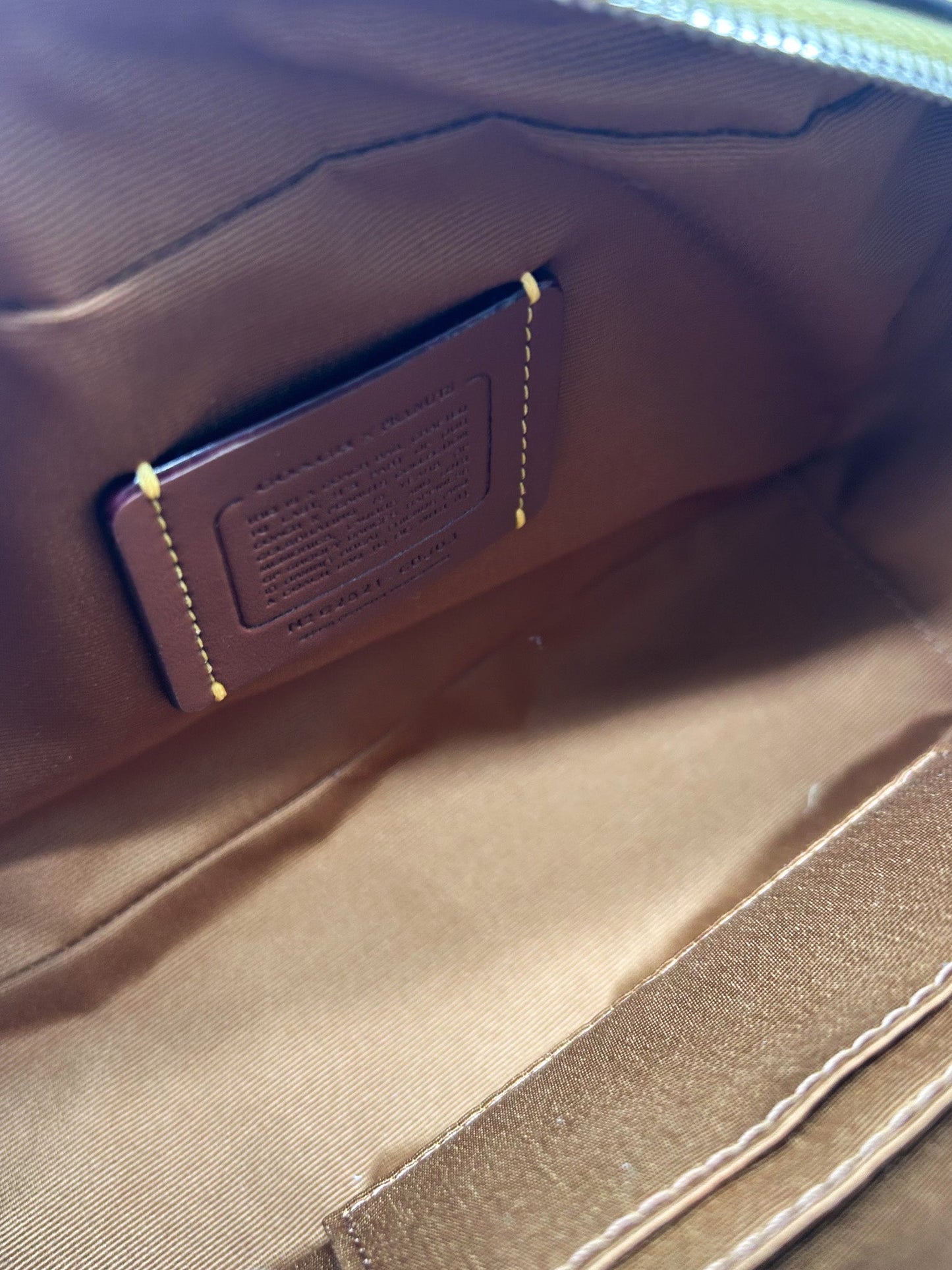Coach x Peanuts Charlie Brown Mini Satchel