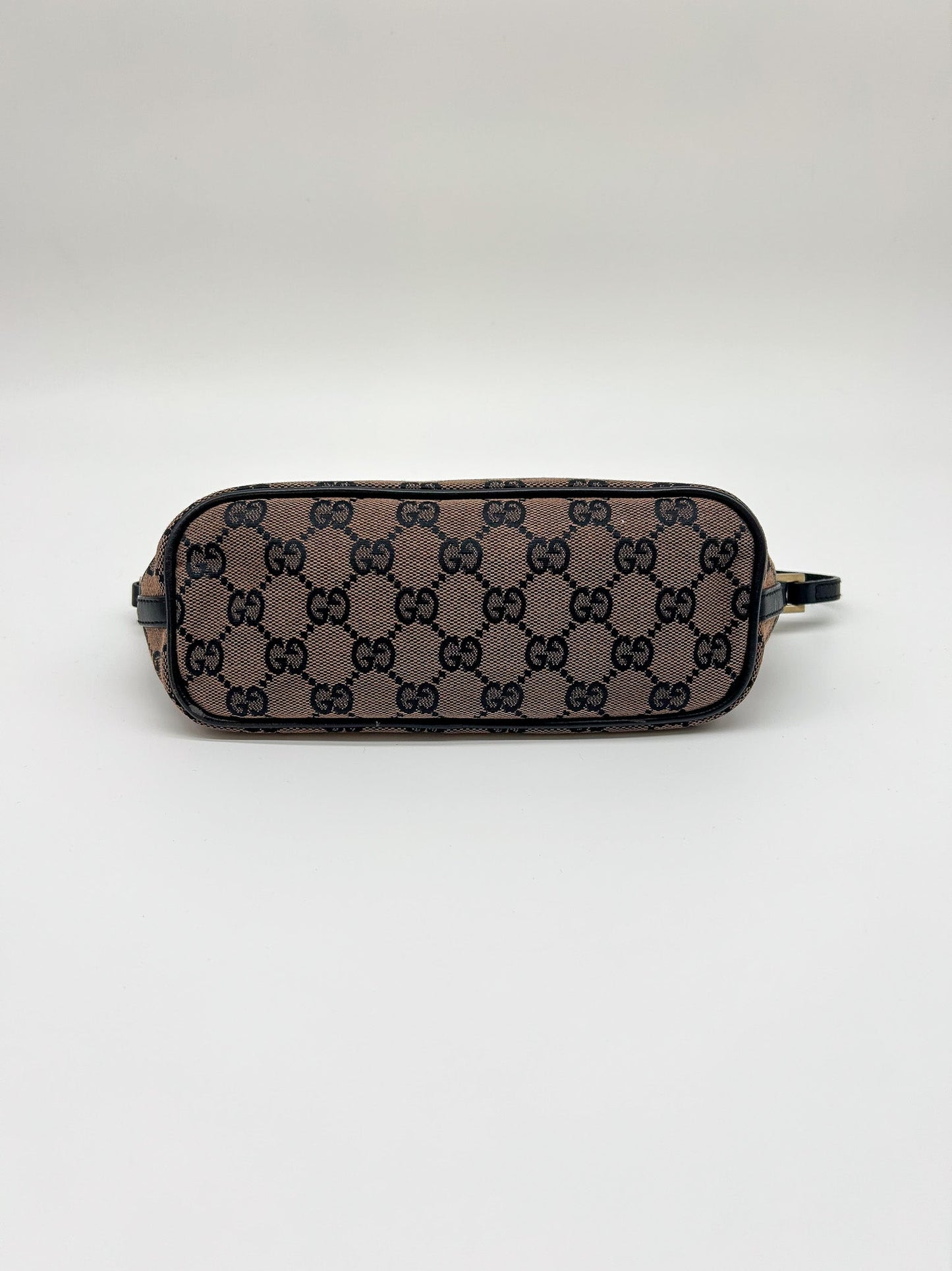 Gucci Brown GG Monogram Mini Pochette Bag