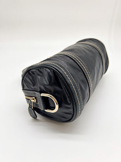 Gucci Black Mini Duchessa Boston Bag