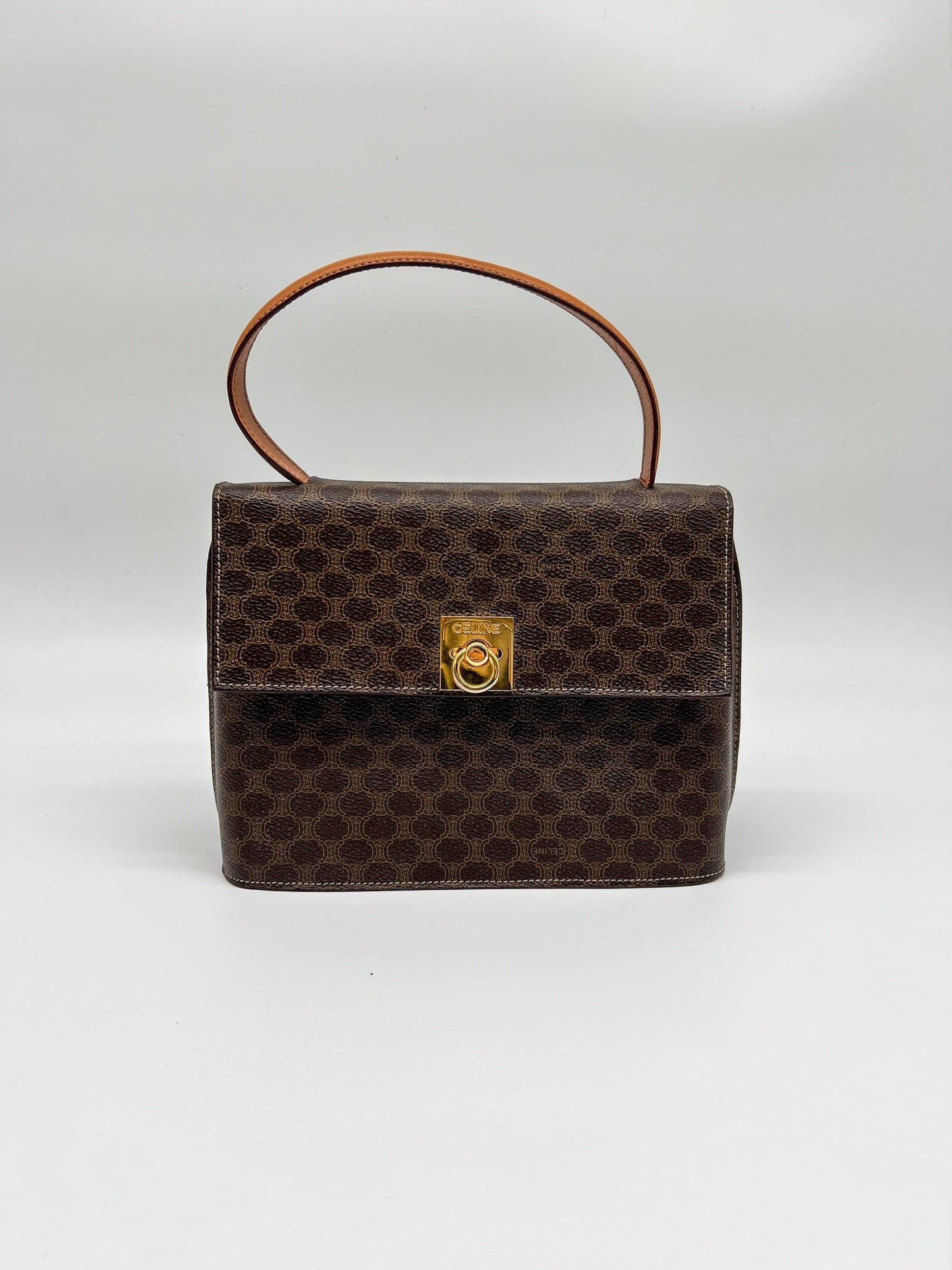Celine Macadam Top Handle Bag