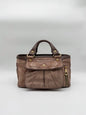 Celine Brown Suede Leather Boogie Bag