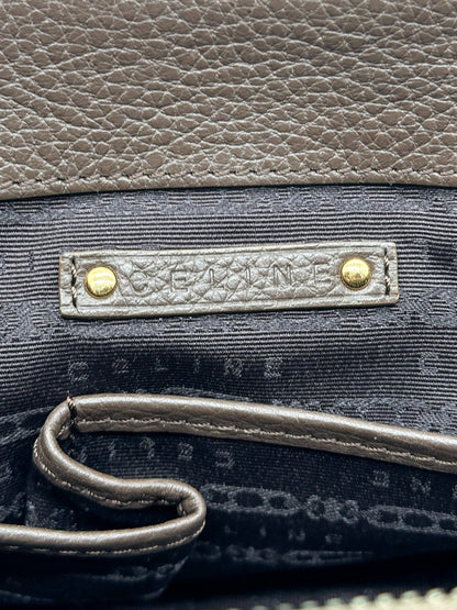 Celine Brown Suede Leather Boogie Bag