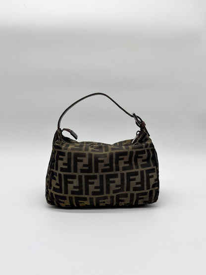 Fendi Zucca Canvas Mini Pouch