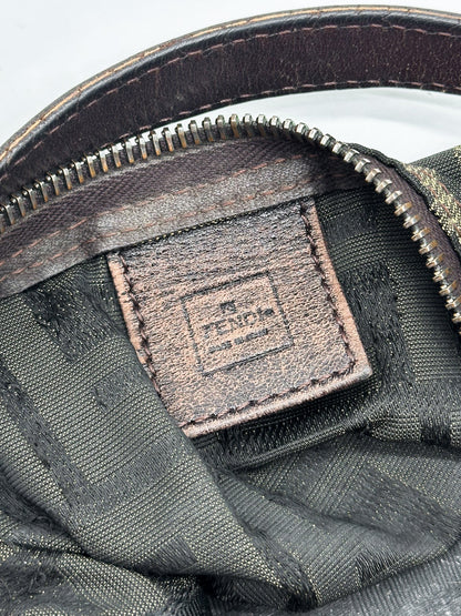Fendi Zucca Canvas Mini Pouch