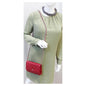 CHANEL Wallet On Chain WOC Clutch Crossbody Bag Red
