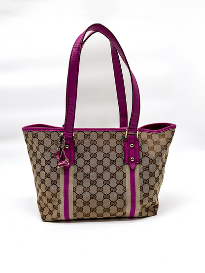 Gucci Jolicoeur GG Canvas Tote Bag