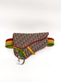 Christian Dior Rasta Saddle Belt Bag