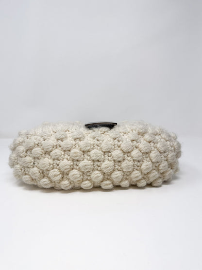 Fendi Fall 1999 Ready To Wear Ivory Knit Baguette