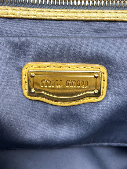 Miu Miu Vitello Lux Satchel Bag
