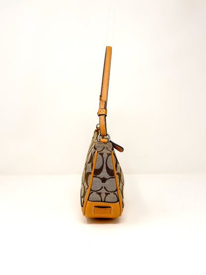 Coach Signature Demi Mini Pouch Shoulder Bag