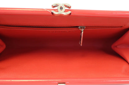 CHANEL Pink Quilted Leather Timeless Clutch Bag - Final Call