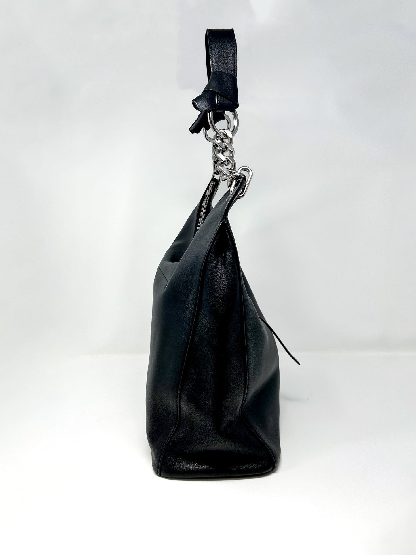 Jimmy Choo Raven Nappa Leather Hobo Bag