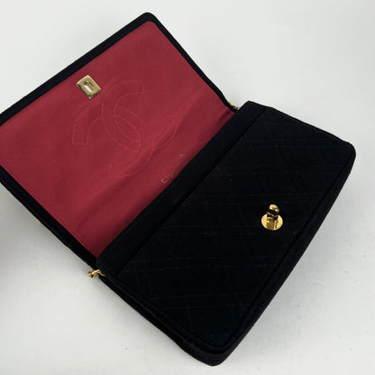 Chanel Vintage Shoulder Black