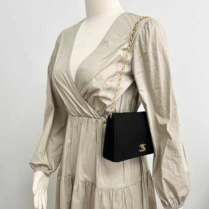 Chanel Vintage Shoulder Black