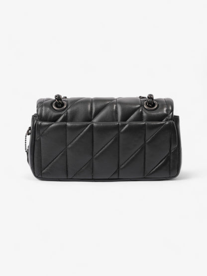 Coach Tabby Shoulder Bag Black Leather 20